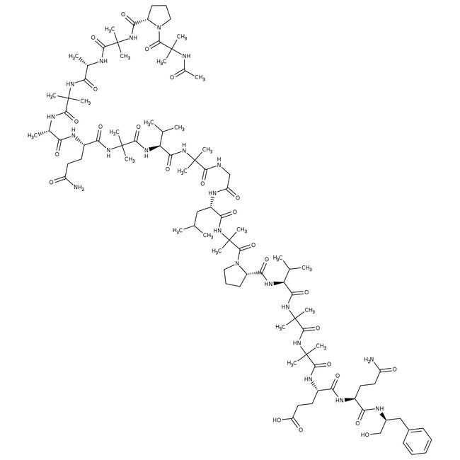 Alamethicin, C92H150N22O25, CAS Number-5