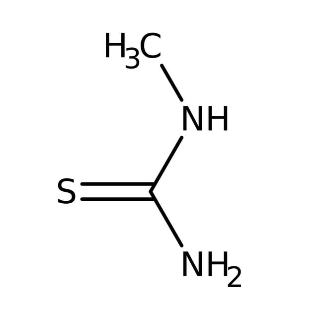 N-Methylthiourea, >-98%, C2H6N2S, CAS Nu