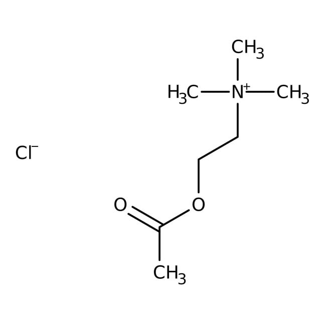 Acetylcholine chloride, >-98%, C7H16ClNO