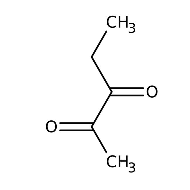 2,3-Pentanedione, 97%, C5H8O2, CAS Numbe