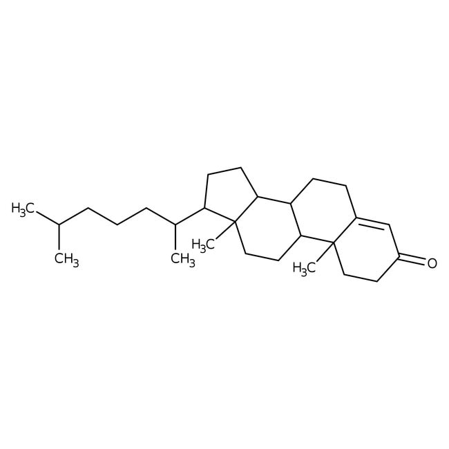 4-Cholesten-3-one, >-98%, C27H44O, CAS N