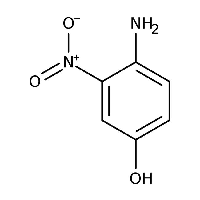 4-Amino-3-nitrophenol, 98%, C6H6N2O3, CA