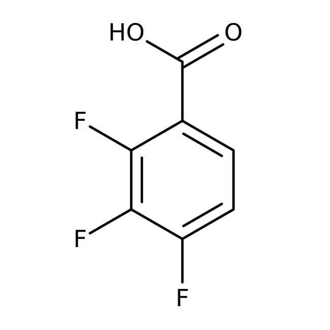 2,3,4-Trifluorobenzoic acid, 98%, C7H3F3