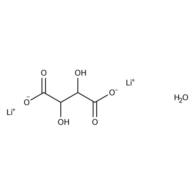 Lithium-Tartrat-Monohydrat, 99 %, Thermo