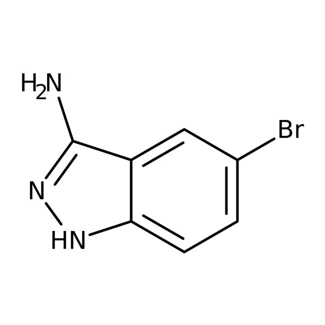 3-Amino-5-bromo-1H-indazole, 97%, C7H6Br