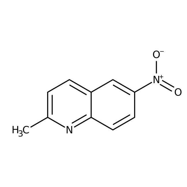 2-Methyl-6-nitroquinoline, 98%, C10H8N2O