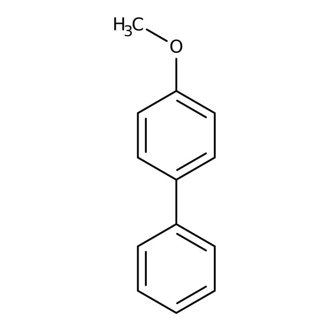 4-Methoxybiphenyl, >-98%, C13H12O, CAS N