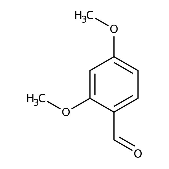 2,4-Dimethoxybenzaldehyde, 98%, C9H10O3,