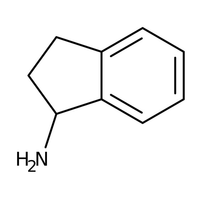 (S)-(+)-1-Aminoindan, 97%, C9H11N, CAS N