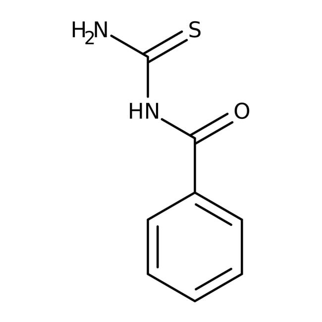 N-Benzoylthiourea, 98%, C8H8N2OS, CAS Nu