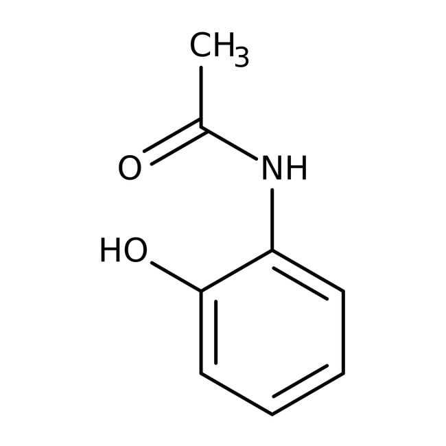 2-Acetamidophenol, 97%, C8H9NO2, CAS Num