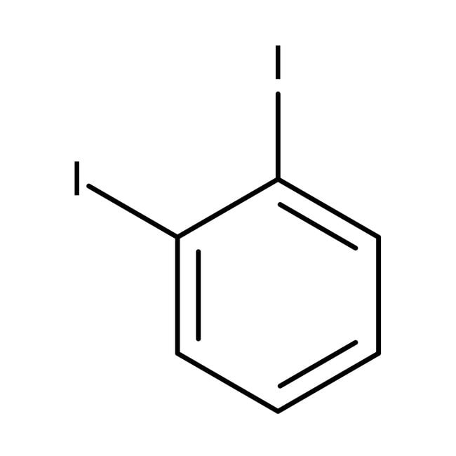 1,2-Diiodobenzene, 98%, C6H4I2, CAS Numb