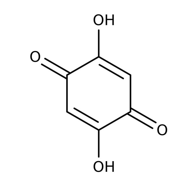 2,5-Dihydroxy-1,4-benzoquinone, 98%, C6H