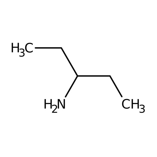 3-Aminopentane, 98%, C5H13N, CAS Number-
