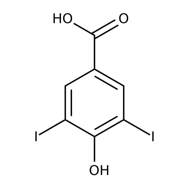 4-Hydroxy-3,5-diiodobenzoic acid, 97%, C