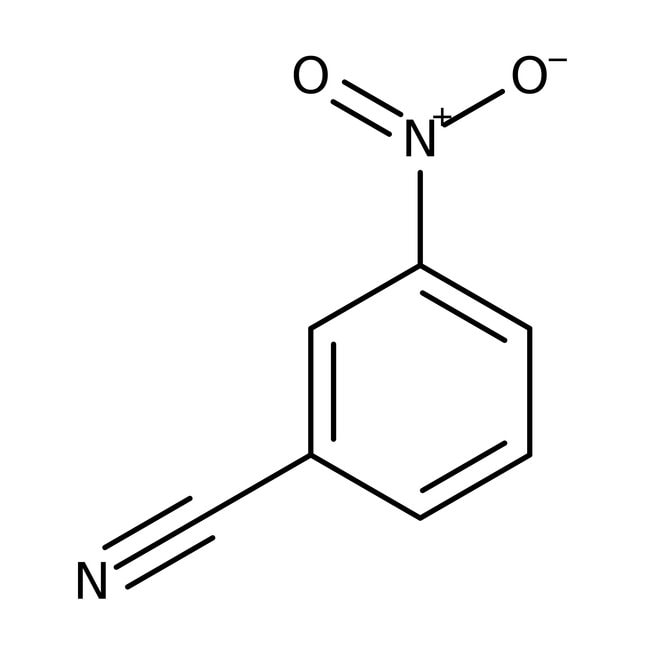 3-Nitrobenzonitrile, 98%, C7H4N2O2, CAS