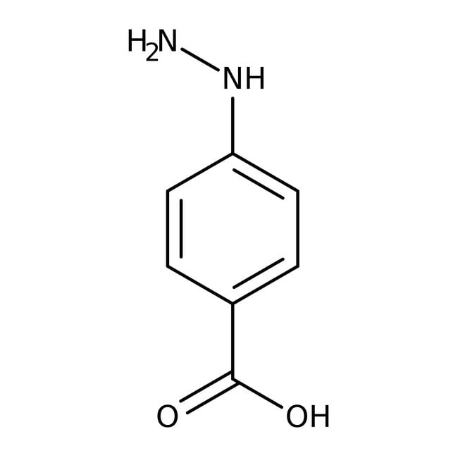 4-Hydrazinobenzoic acid, 97%, C7H8N2O2,
