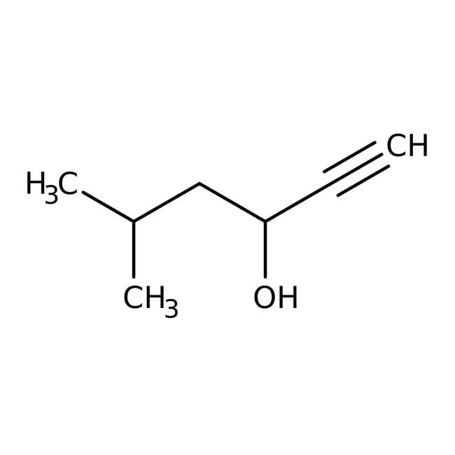5-Methyl-1-hexyn-3-ol, 97%, C7H12O, CAS