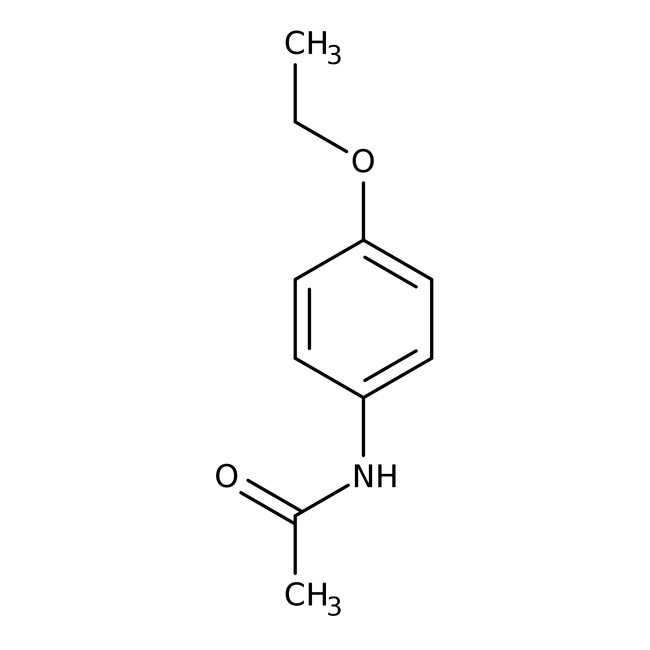 4'-Ethoxyacetanilide, 97%, C10H13NO2, CA