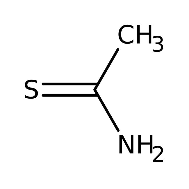 Thioacetamide, 99+%, C2H5NS, CAS Number-