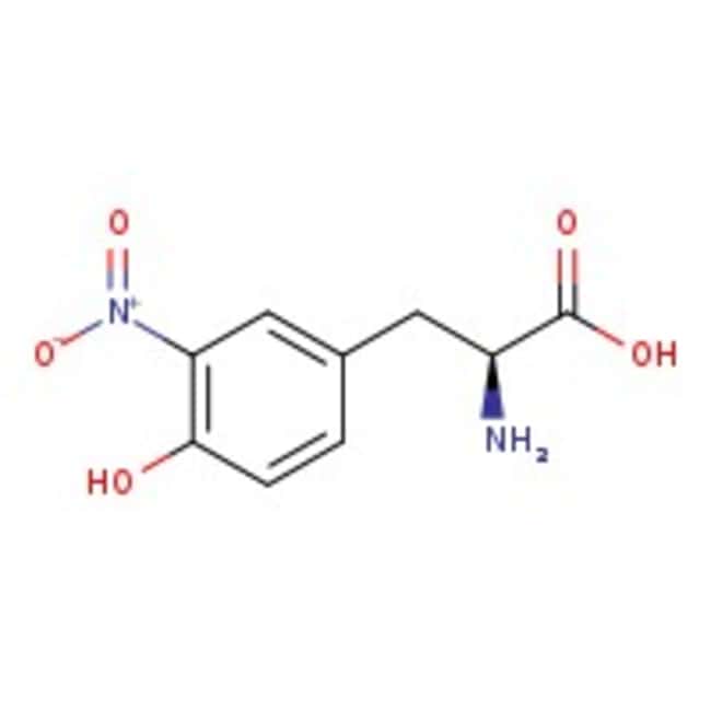 3-Nitro-L-tyrosine, 98%, C9H10N2O5, CAS