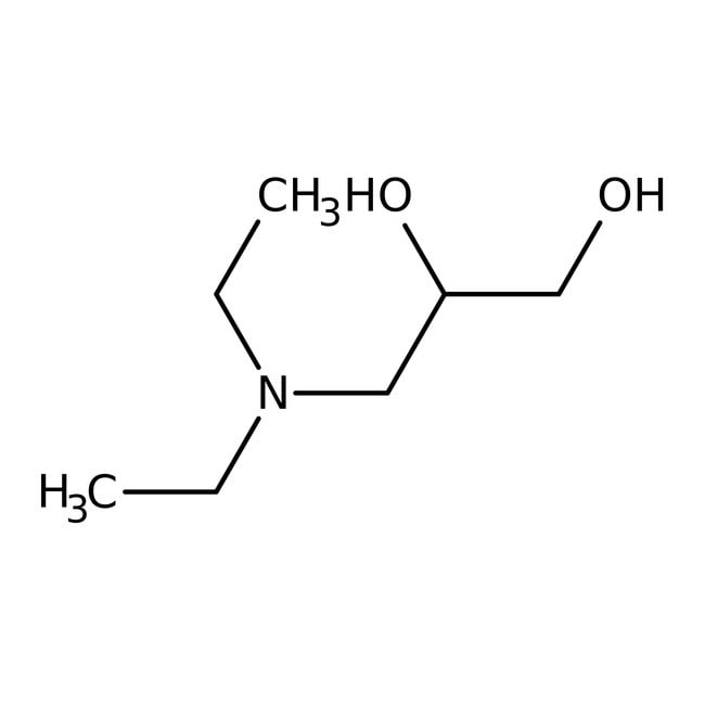3-Diethylamino-1,2-propanediol, 97%, C7H