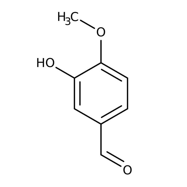3-Hydroxy-4-methoxybenzaldehyde, 98%, C8