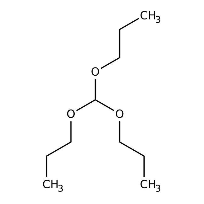 Tri-n-propyl orthoformate, 97%, C10H22O3