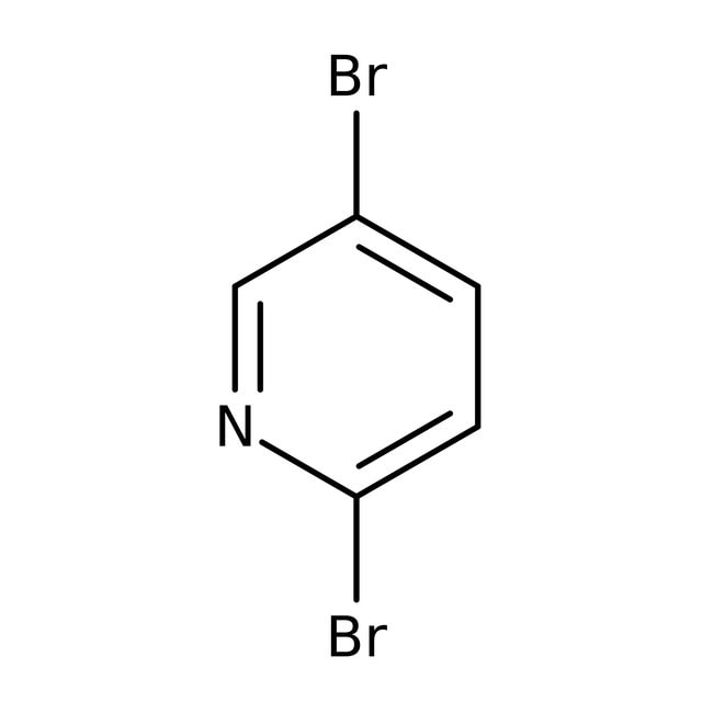 2,5-Dibromopyridine, 97%, C5H3Br2N, CAS