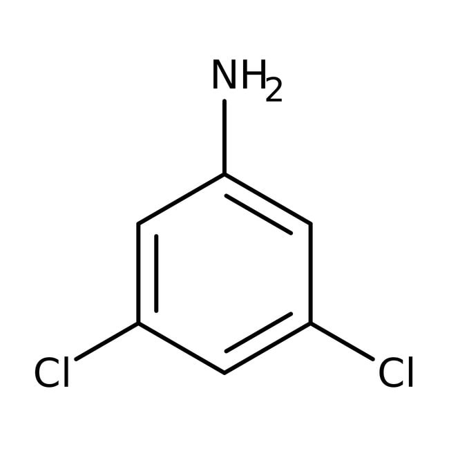 3,5-Dichloroaniline, 98%, C6H5Cl2N, CAS