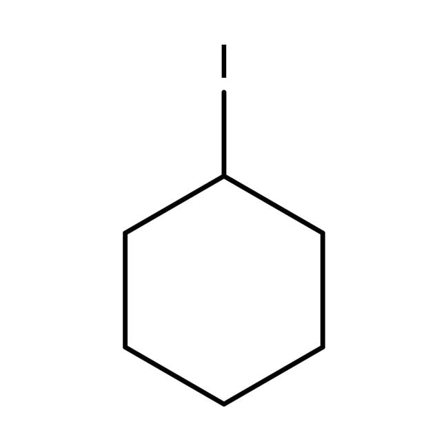 Iodcyclohexan, 98 %, stab. mit Kupfer, T