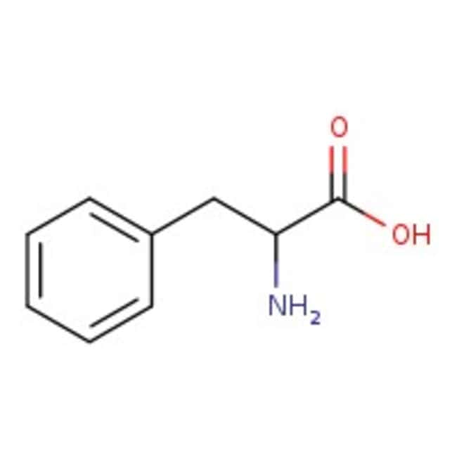 L-Phenylalanine, 99%, C9H11NO2, CAS Numb