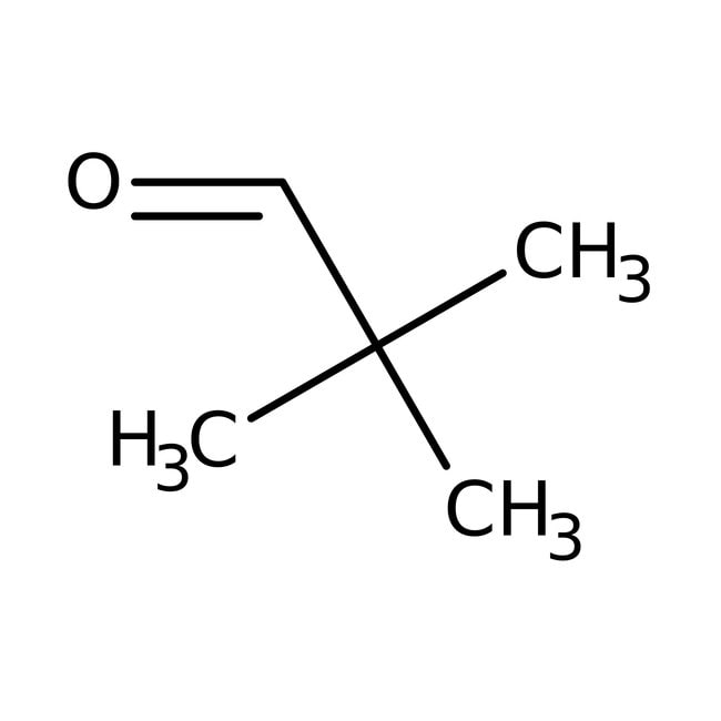 Trimethylacetaldehyde, 96%, C5H10O, CAS