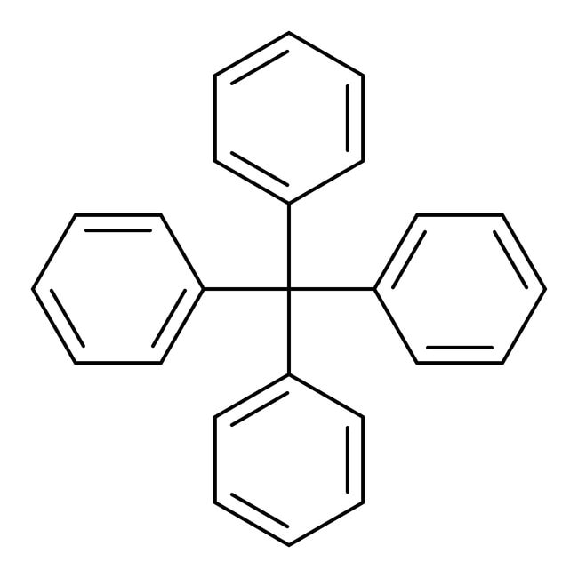 Tetraphenylmethane, 96%, C25H20, CAS Num