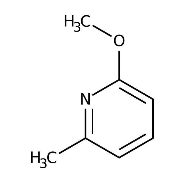 2-Methoxy-6-methylpyridine, 98%, C7H9NO,