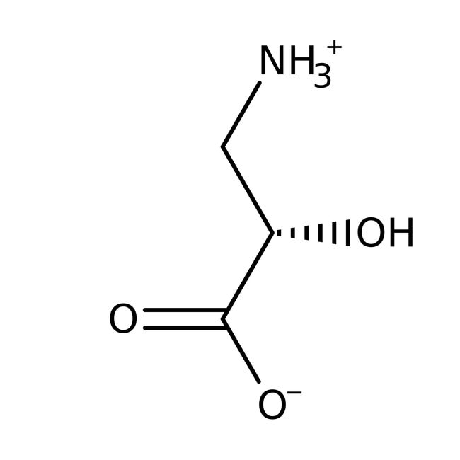 L-Isoserine, 98%, C3H7NO3, CAS Number-63