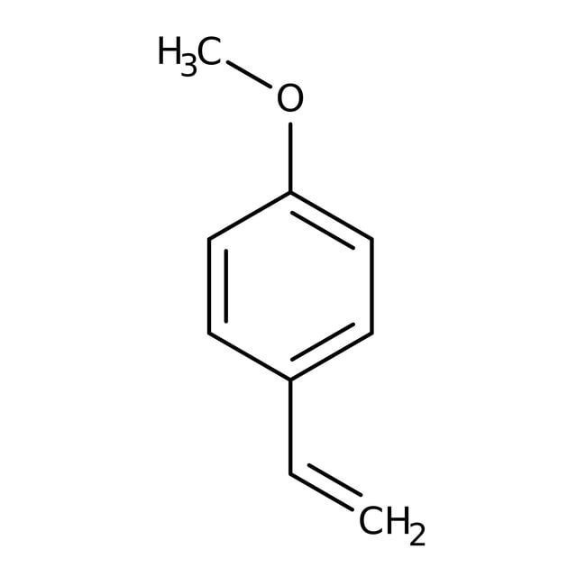 4-Methoxystyrene, 98%, C9H10O, CAS Numbe