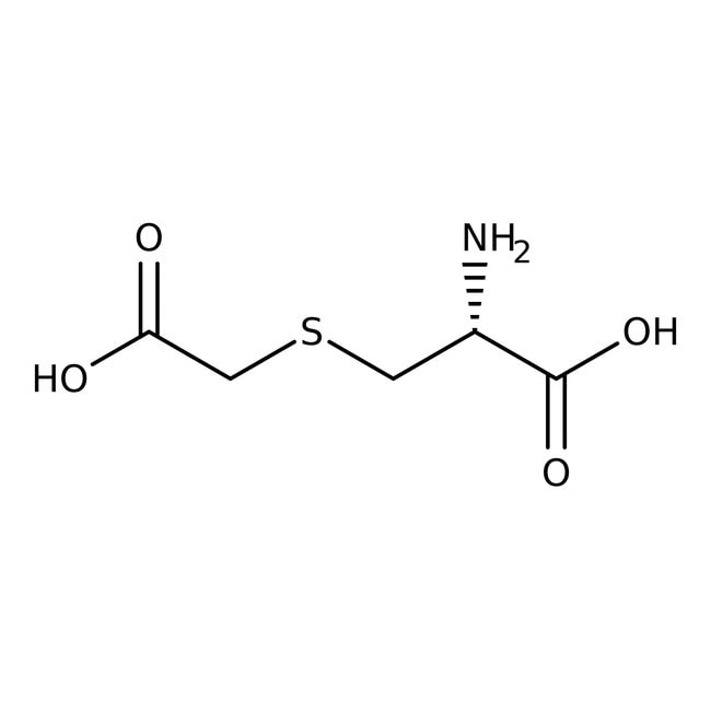 S-Carboxymethyl-L-cysteine, 98%, C5H9NO4