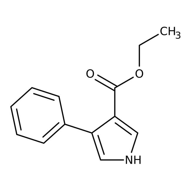 Ethyl-4-phenylpyrrol-3-carboxylat, 97 %,
