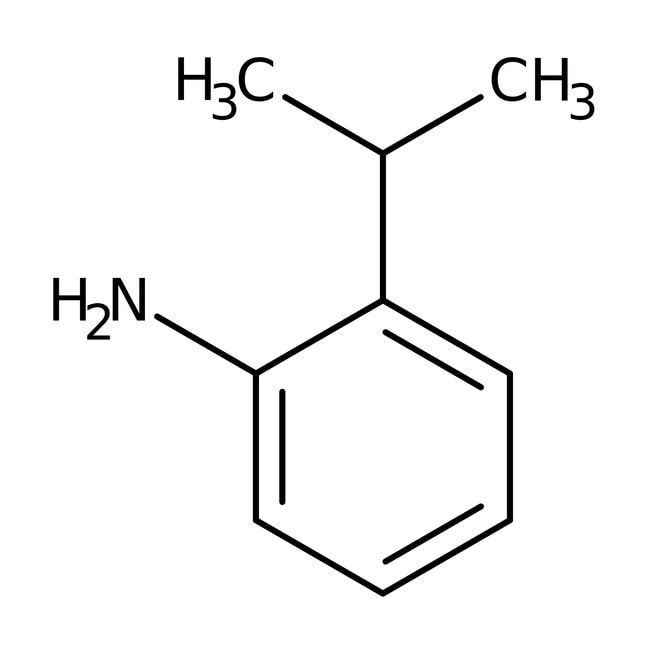 2-Isopropylaniline, 97%, C9H13N, CAS Num