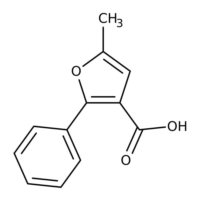 5-Methyl-2-phenyl-3-furoic acid, 97%, C1