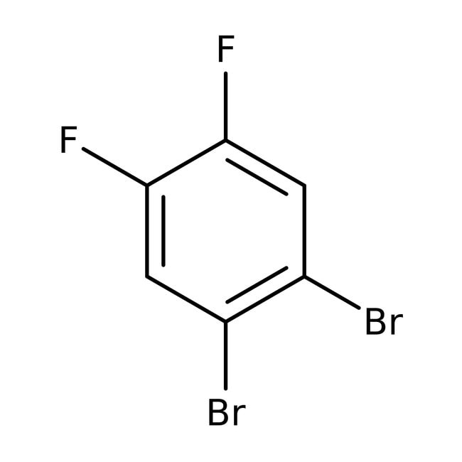 1,2-Dibromo-4,5-difluorobenzene, 98%, C6