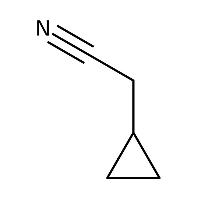 Cyclopropylacetonitrile, 97%, C5H7N, CAS