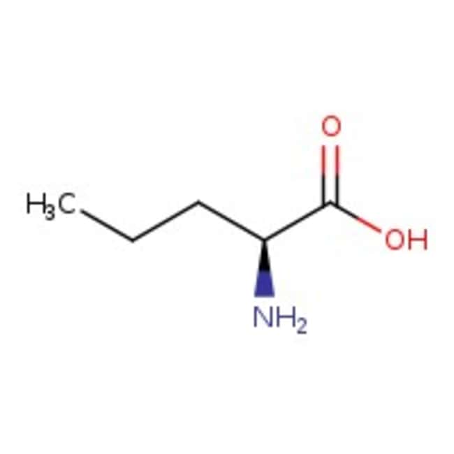 L-Norvaline, 99%, C5H11NO2, CAS Number-6
