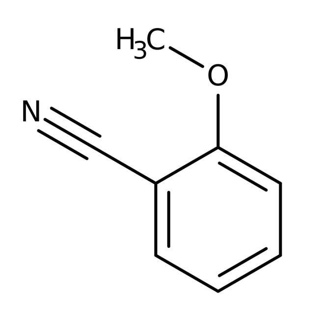 2-Methoxybenzonitrile, 98%, C8H7NO, CAS