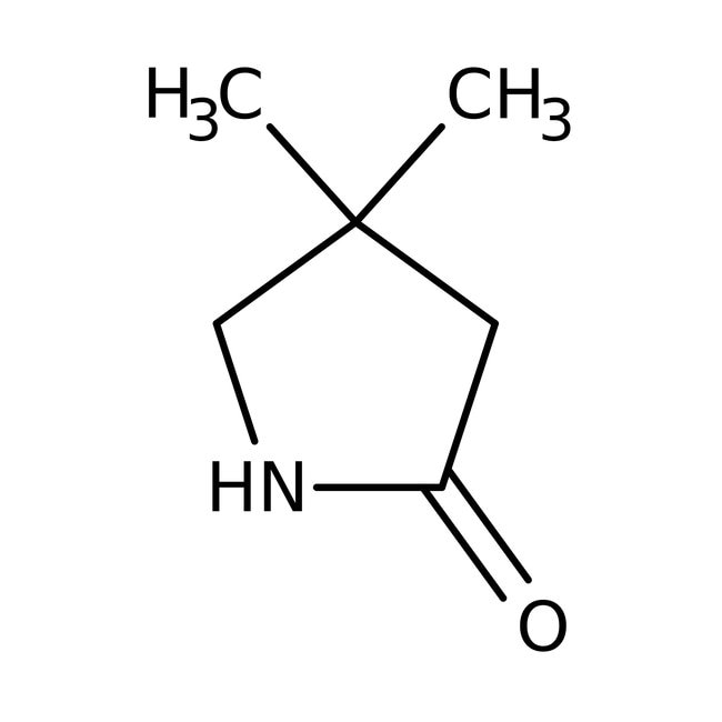 4,4-Dimethyl-2-pyrrolidinone, 95%, C6H11