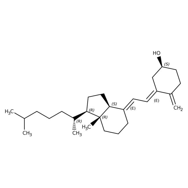 Vitamin D3, 99%, C27H44O, CAS Number-67-