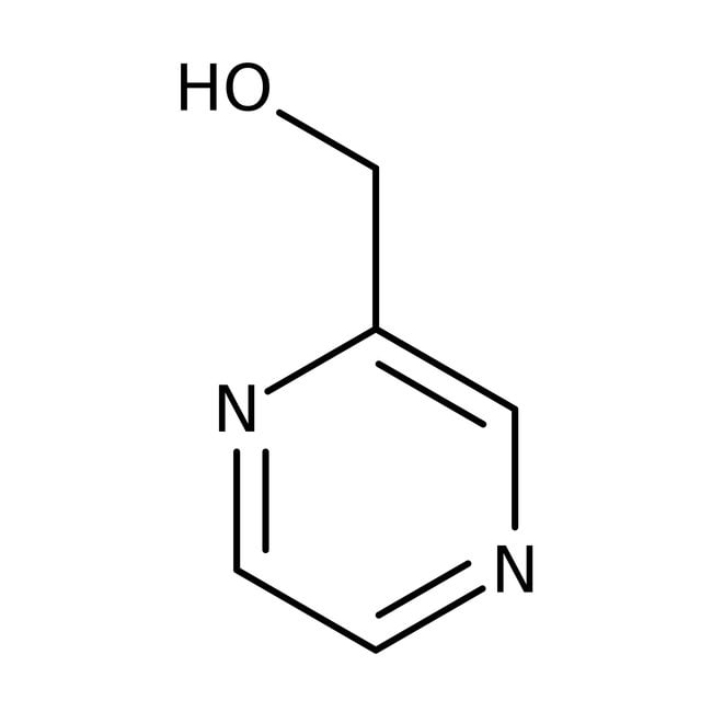 2-Pyrazinylmethanol, 95%, C5H6N2O, CAS N