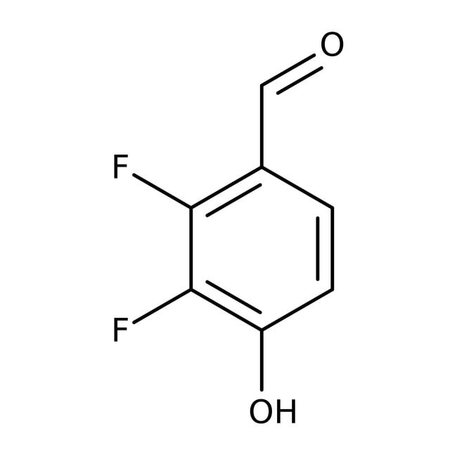 2,3-Difluoro-4-hydroxybenzaldehyde, 98%,