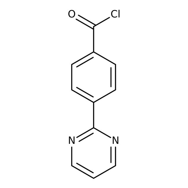 4-Pyrimidin-2-ylbenzoyl chloride, 90%, C